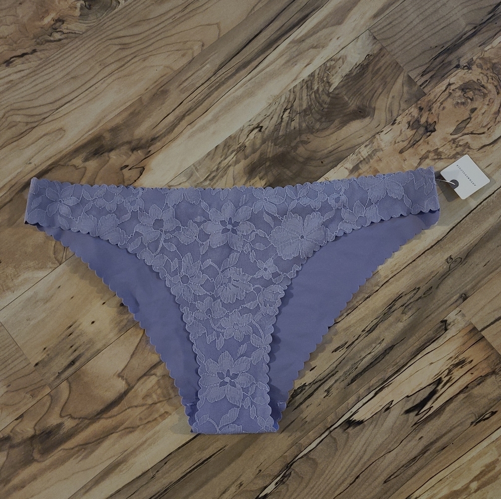 ANTHROPOLOGIE NWT periwinkle panties sz L
